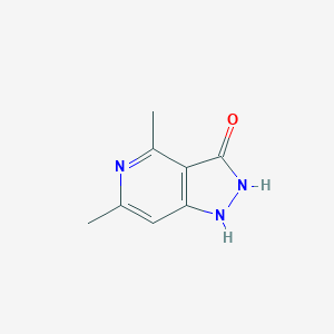 molecular formula C8H9N3O B1632680 4,6-Dimethyl-1,2-dihydro-pyrazolo[4,3-c]pyridin-3-one 
