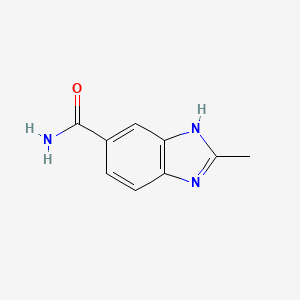 molecular formula C9H9N3O B1632682 2-Methyl-5-benzimidazolecarboxamide 
