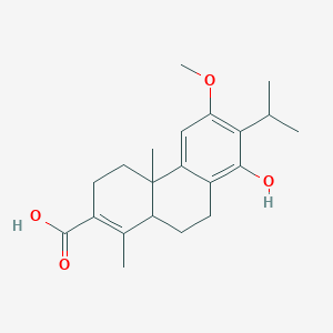 molecular formula C21H28O4 B163269 Triptonoditerpenic acid CAS No. 139953-20-1
