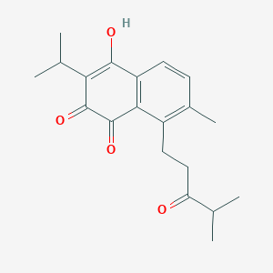 molecular formula C20H24O4 B1632717 3-氧代杉杉醌 CAS No. 119139-56-9