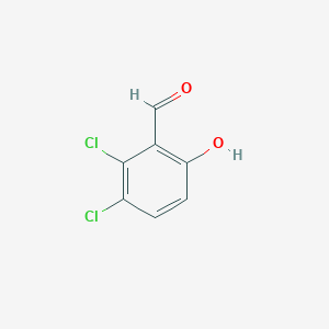 molecular formula C7H4Cl2O2 B1632721 2,3-二氯-6-羟基苯甲醛 CAS No. 51571-16-5