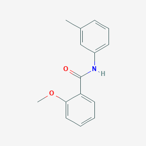 molecular formula C15H15NO2 B1632723 2-methoxy-N-(3-methylphenyl)benzamide 