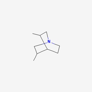 molecular formula C9H17N B1632727 Quinuclidine, 3,5-dimethyl- 