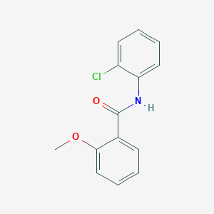 molecular formula C14H12ClNO2 B1632738 N-(2-chlorophenyl)-2-methoxybenzamide 