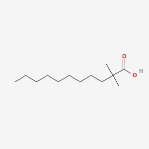 molecular formula C13H26O2 B1632751 2,2-Dimethylundecanoic acid CAS No. 26403-14-5