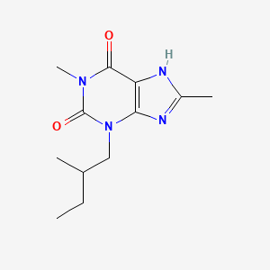 molecular formula C12H18N4O2 B1632753 Verofylline CAS No. 65029-11-0