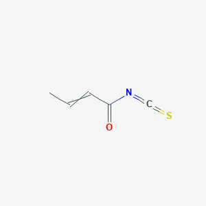 molecular formula C5H5NOS B1632757 2-Butenoyl isothiocyanate 