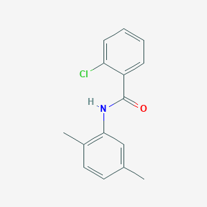 molecular formula C15H14ClNO B1632791 2-chloro-N-(2,5-dimethylphenyl)benzamide 