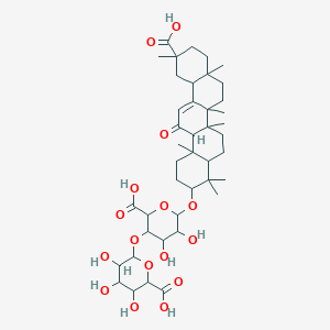 molecular formula C42H62O16 B163283 Glyeurysaponin CAS No. 137476-70-1