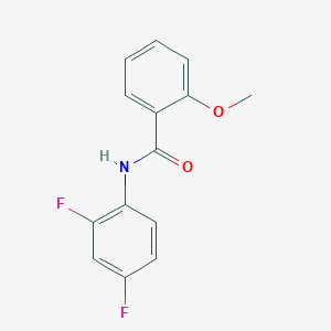 molecular formula C14H11F2NO2 B1632833 N-(2,4-difluorophenyl)-2-methoxybenzamide 