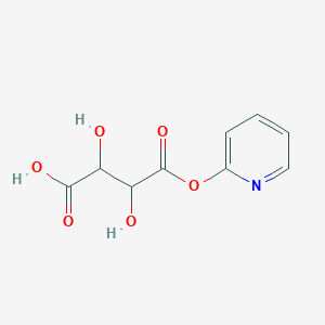 2,3-Dihydroxy-4-oxo-4-pyridin-2-yloxybutanoic acid
