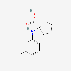 1-M-Tolylamino-cyclopentanecarboxylic acid