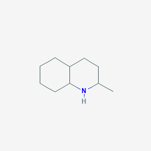 molecular formula C10H19N B1632913 十氢喹啉，2-甲基 CAS No. 20717-43-5