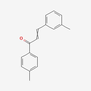 3-(3-Methylphenyl)-1-(4-methylphenyl)prop-2-en-1-one