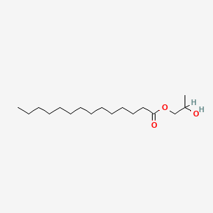 molecular formula C17H34O3 B1632939 2-Hydroxypropyl myristate CAS No. 3539-38-6