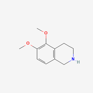 molecular formula C11H15NO2 B1632940 5,6-Dimethoxy-1,2,3,4-tetrahydroisoquinoline 
