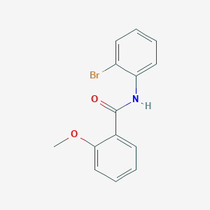 molecular formula C14H12BrNO2 B1632946 N-(2-bromophenyl)-2-methoxybenzamide 