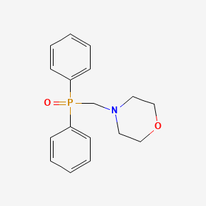 molecular formula C17H20NO2P B1632953 4-(Diphenylphosphorylmethyl)morpholine 