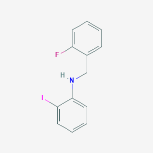 molecular formula C13H11FIN B1632997 N-(2-fluorobenzyl)-2-iodoaniline 