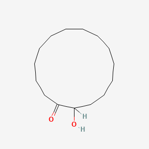 molecular formula C15H28O2 B1633044 2-Hydroxycyclopentadecanone 