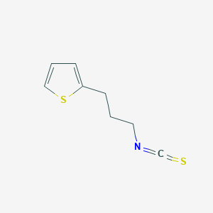 molecular formula C8H9NS2 B1633049 2-(3-Isothiocyanatopropyl)thiophene 