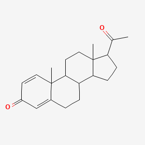 molecular formula C21H28O2 B1633054 Pregna-4,14-diene-3,20-dione 