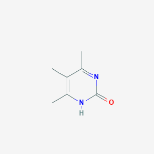 molecular formula C7H10N2O B1633060 4,5,6-Trimethylpyrimidin-2-ol 