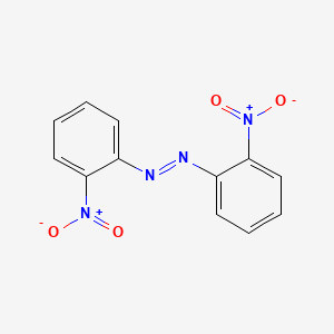 molecular formula C12H8N4O4 B1633061 Diazene, bis(2-nitrophenyl)- 