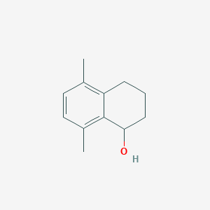 molecular formula C12H16O B1633063 5,8-Dimethyl-1,2,3,4-tetrahydro-1-naphthol 