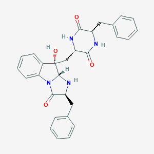 molecular formula C29H28N4O4 B163317 Citreoindole CAS No. 138655-14-8
