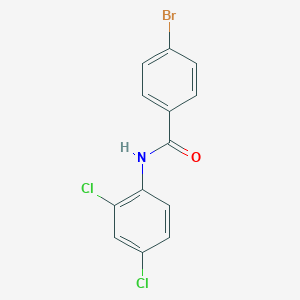 molecular formula C13H8BrCl2NO B1633242 4-bromo-N-(2,4-dichlorophenyl)benzamide 