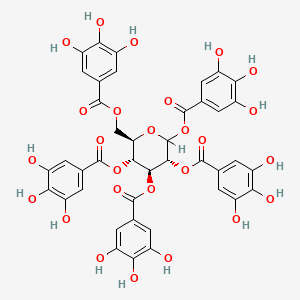 D-Glucopyranose, pentakis(3,4,5-trihydroxybenzoate)