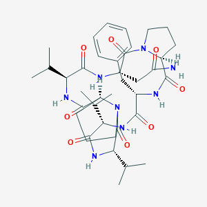 molecular formula C38H56N8O8 B163327 Axinastatin 1 CAS No. 137647-92-8