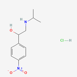 molecular formula C11H17ClN2O3 B1633275 Nifenalol hydrochloride CAS No. 74-10-2