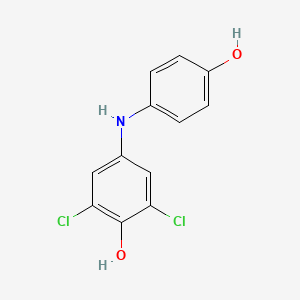 2,6-Bis(Chloranyl)-4-[(4-Hydroxyphenyl)amino]phenol