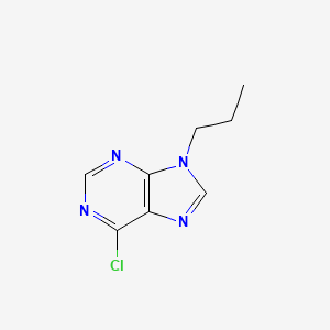 molecular formula C8H9ClN4 B1633322 6-chloro-9-propyl-9H-purine 