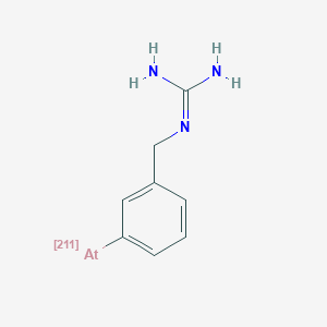 molecular formula C8H10AtN3 B163333 1-(m-Astatobenzyl)guanidine CAS No. 127367-45-7