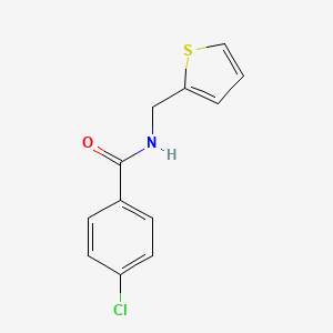 4-chloro-N-(thiophen-2-ylmethyl)benzamide