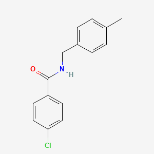 4-chloro-N-(4-methylbenzyl)benzamide