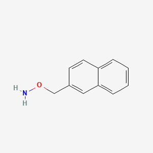 molecular formula C11H11NO B1633454 Hydroxylamine, O-(2-naphthalenylmethyl)- 