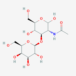 molecular formula C14H25NO11 B1633472 Galbeta1,3GlcNAc 