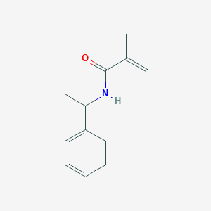 molecular formula C12H15NO B1633475 N-(Alpha-phenylethyl)methacrylamide 
