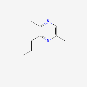 molecular formula C10H16N2 B1633483 3-丁基-2,5-二甲基吡嗪 