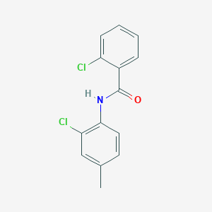 molecular formula C14H11Cl2NO B1633524 2-chloro-N-(2-chloro-4-methylphenyl)benzamide 