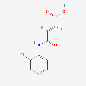 molecular formula C10H8ClNO3 B1633544 (2E)-4-[(2-chlorophenyl)amino]-4-oxobut-2-enoic acid CAS No. 36847-87-7