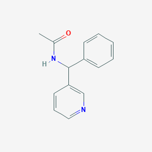 molecular formula C14H14N2O B1633601 N-(Phenyl-pyridin-3-yl-methyl)-acetamide 