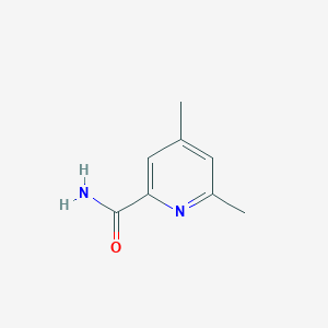 molecular formula C8H10N2O B1633614 2-Carbamoyl-4,6-dimethylpyridine 