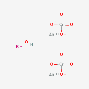 molecular formula Cr2HO9Zn2K<br>Cr2HKO9Zn2 B1633643 ZINC potassium chromate CAS No. 37224-57-0