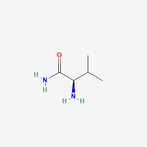 (2R)-2-amino-3-methylbutanamide