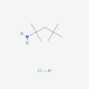 molecular formula C8H20ClN B1633662 2,4,4-Trimethylpentan-2-amine hydrochloride CAS No. 58618-91-0